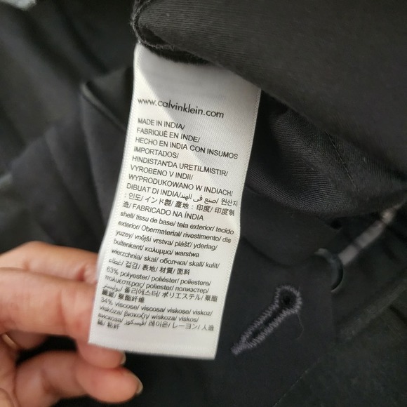 Calvin Klein Infinite Slim Fit Four Way Stretch Dress Pants Size Men's 38X32 NWT - Picture 12 of 13